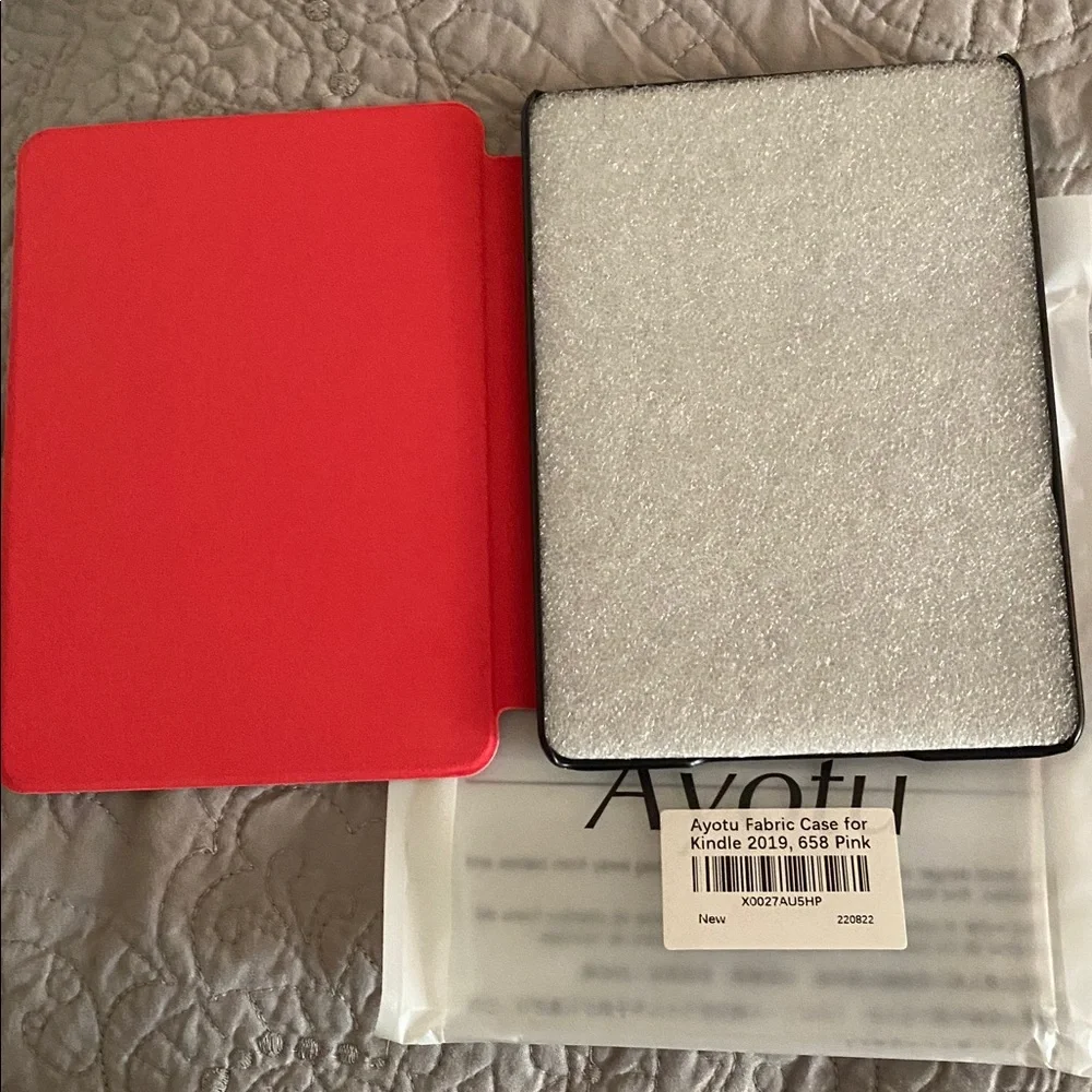 Ayotu Pink Fabric Kindle Case